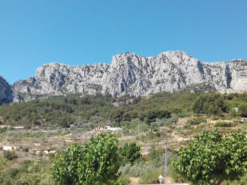 Rincón De Pepe Albergue El Castell de Guadalest Exterior foto